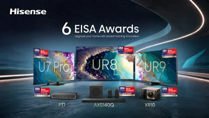 Čak 6 EISA nagrada za Hisense ove godine