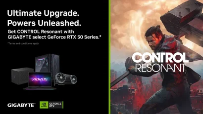 Gigabyte sarađuje sa kompanijom Nvidia kako bi unapredio iskustvo igranja uz GeForce RTX seriju 50 i paket Control Resonant