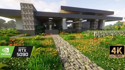 GeForce RTX 5090 i DLSS 5 pretvorili klasični Minecraft u fotorealističnu 4K grafiku